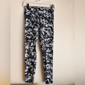 LULULEMON Wunder Under High Rise Size 8 Tight Legging Spring Bloom Floral Multi